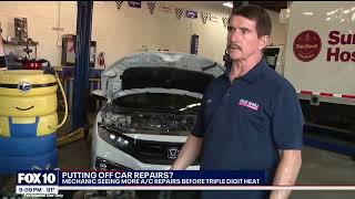 Glen from Good Works Auto Repair, Advises Arizonans Not to Wait to Get Your Car’s A/C Fixed 💨