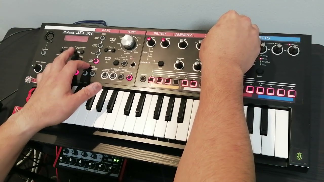 久しぶりのJD-Xiのアナログ音源に浸る！！ - YouTube