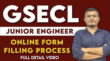 GSECL JE 2025 online form filling process | #gseclrecruitment #gseclpa #gsecl2025 #transientclasses