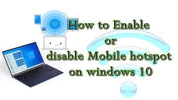 How to Enable or disable Mobile hotspot on windows 10 by using Group Policy : hotspot Enable/disable