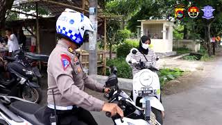 Patroli humanis, pembagian Helm Gratis dan Baksos || Sat Lantas Polresta Mataram