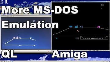 More MS-DOS on the Amiga: PCTask vs Sinclair QL