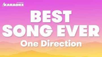 One Direction - Best Song Ever (Karaoke Version)