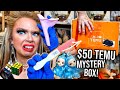 Shocking $50 Temu Mystery Box! (Was It Worth It?)