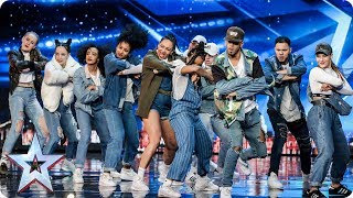 Empire Dance Crew perform Little Mix dance tribute | Auditions Week 7 | Britain’s Got Talent 2017