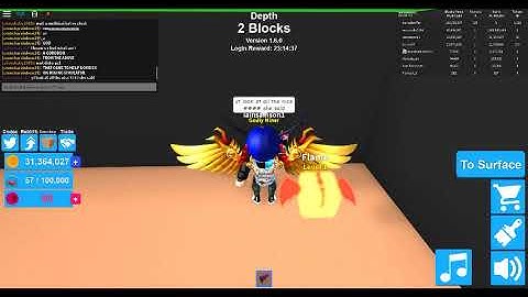 the godly miner | Roblox Mining simulator #1