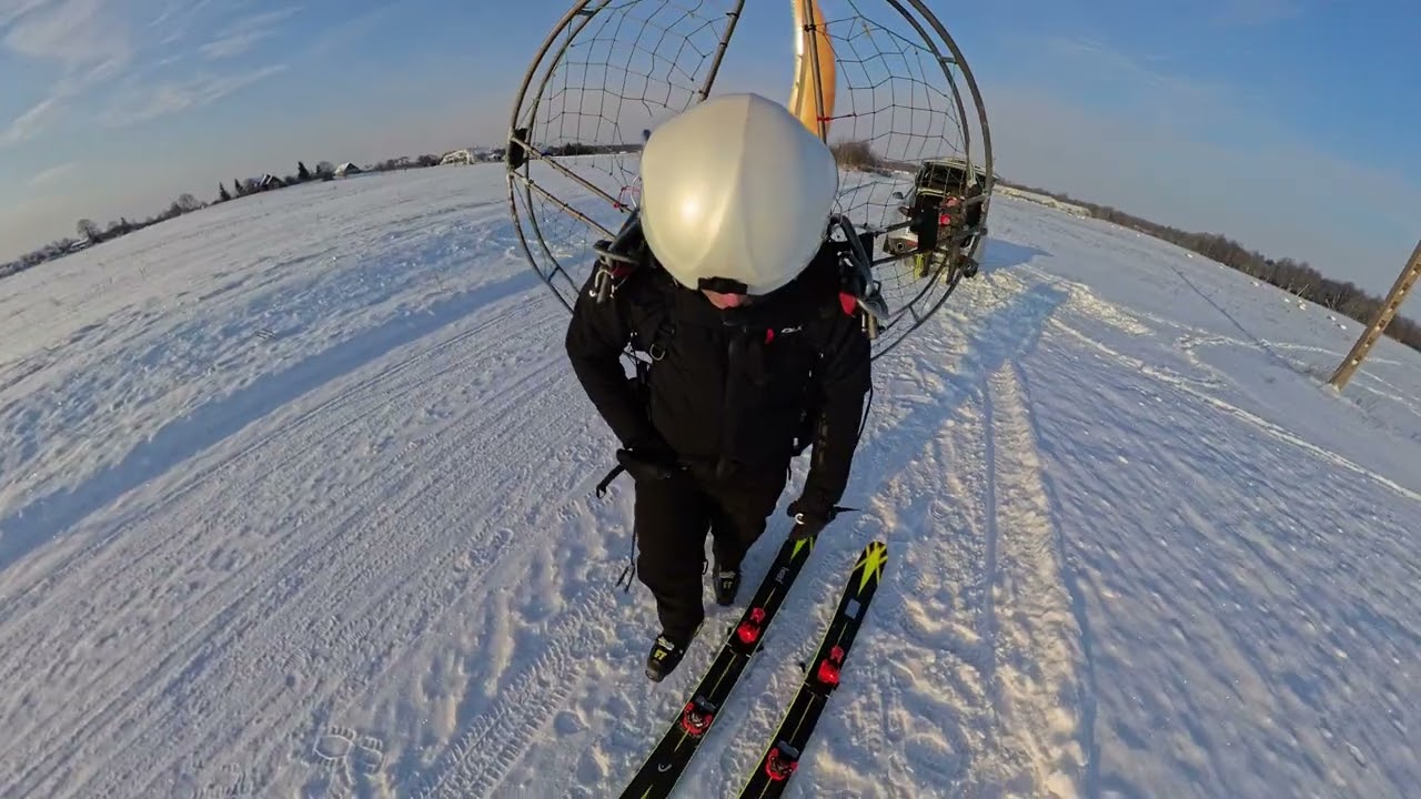 Powered Paragliding - winter fun - 2026-01-11