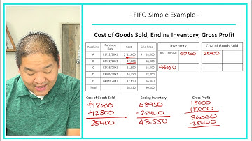Financial Accounting - Lesson 7.7 - FIFO Simple Example Mechanic Example - Periodic