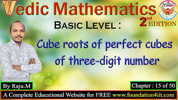 Cube roots of Perfect cubes of Three-Digit number || Vedic Maths Trick # 15 ||