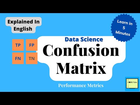 Understand Confusion Matrix in 5 minutes| Confusion Matrix Explained in English