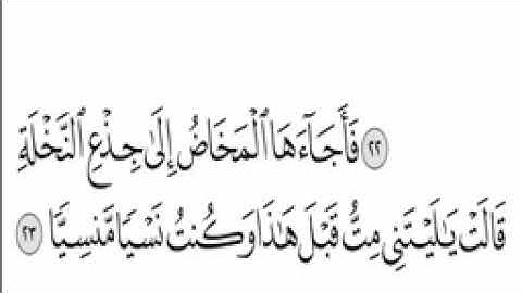 القران الكريم الجزء السادس عشر   الجزء 16 (بدون اعلانات)