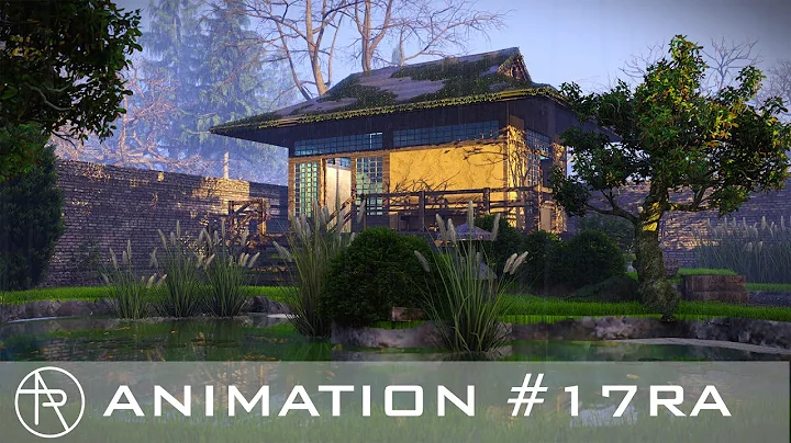 Lumion 10 Cinematic Animation | walk in Japanese surrounding after rain