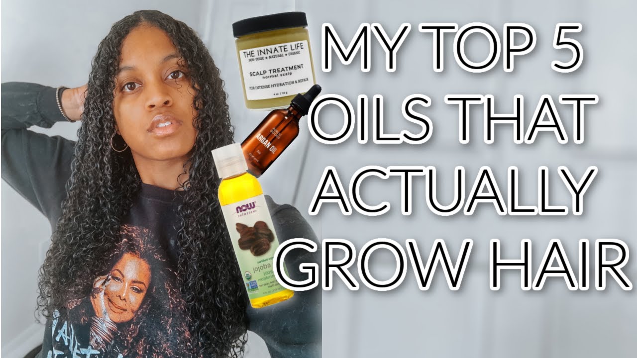Top 5 Hair Oils for Hair Growth That Actually Work| Natural Hair - YouTube