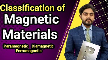 Classification of magnetic materials || Paramagnetic || Diamagnetic || Ferromagnetic