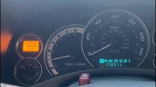 How to Reset Oil Light, 2002 Cadillac Escalade