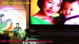 Phiên Dịch Viên | Phiên dịch sân khấu tại sự kiện Dettol Launching program | Interpreter Vietnam screenshot 2
