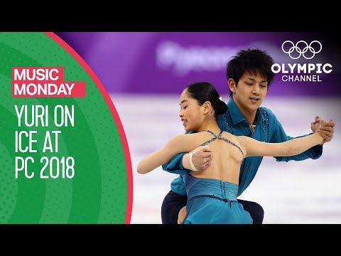 Figure Skating to the "Yuri On Ice" theme - Miu Suzaki and Ryuichi Kihara | Music Monday