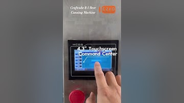 EZIO 8-1 Beer Canning Line-Isolate oxygen contact throughout the process #fillingmachine #canning