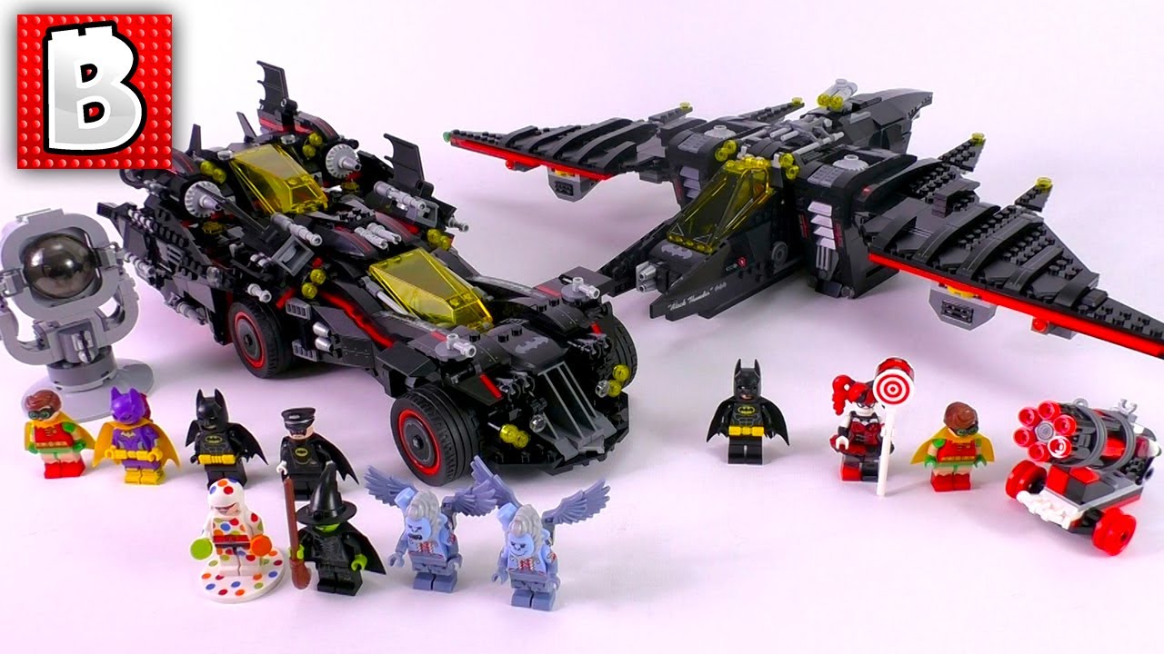 ultimate batmobile lego set
