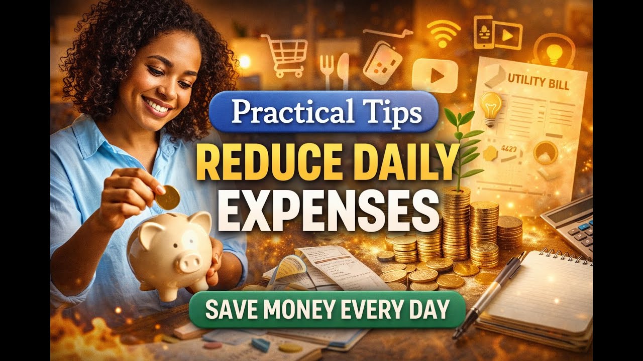Practical Tips to Reduce Daily Expenses - YouTube