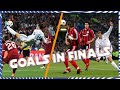 REVIVE LOS GOLES de las FINALES de CHAMPIONS LEAGUE del Real Madrid