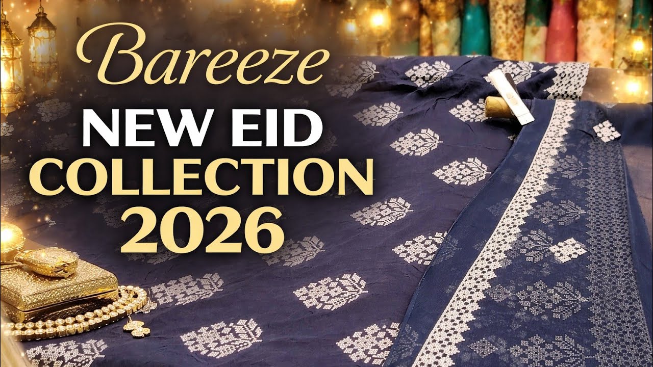Bareeze Eid Collection 2026 💫 Classy & Elegant Dresses Haul @ShoppingAndStiching 