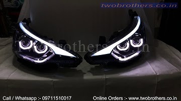 Elite i20 Dual U Shape Projector Headlight Eagle Eye if you want then call on 09711510017,9811690017