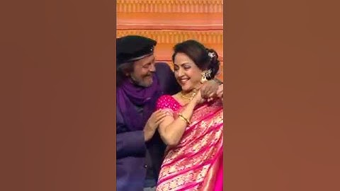 o_ मेरे_ Dil ✨❤️‍🩹 ki chain....🥀❤️‍🩹 || Mithun Da or hema malini best dance "Indian idol" #discodanc