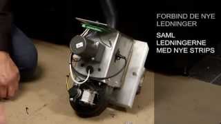 04 Changing the Igniter on NBE wood pellet burner - YouTube