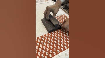 Transform Your Fabrics with Block Printing  Easy Tips & Tricks #FabricArt #BlockPrintDIY #CreativeCr