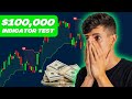 NEW TRADING INDICATOR TEST WITH $100,000...