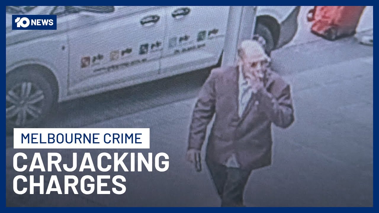 Man Charged After Alleged Carjackings & Wild Police Chase In Melbourne CBD | 10 News