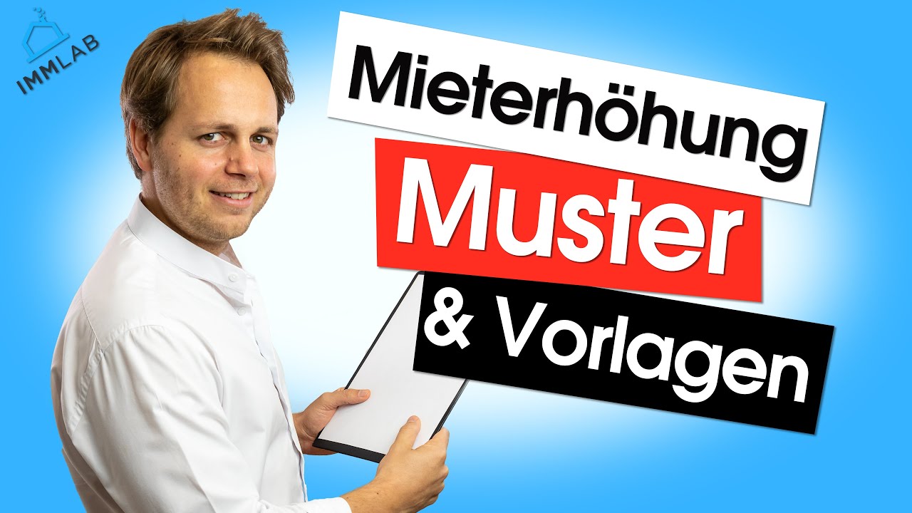 Miete Erhohen Mit Unseren Gepruften Mustern Und Beispiel Vorlagen Vom Experten Youtube Miete Erhohen Mit Unseren Gepruften Mustern Und Beispiel Vorlagen Vom Experten Youtube
