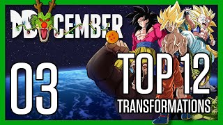 Top 12 Transformations of Dragon Ball | #03 | DBCember 2020