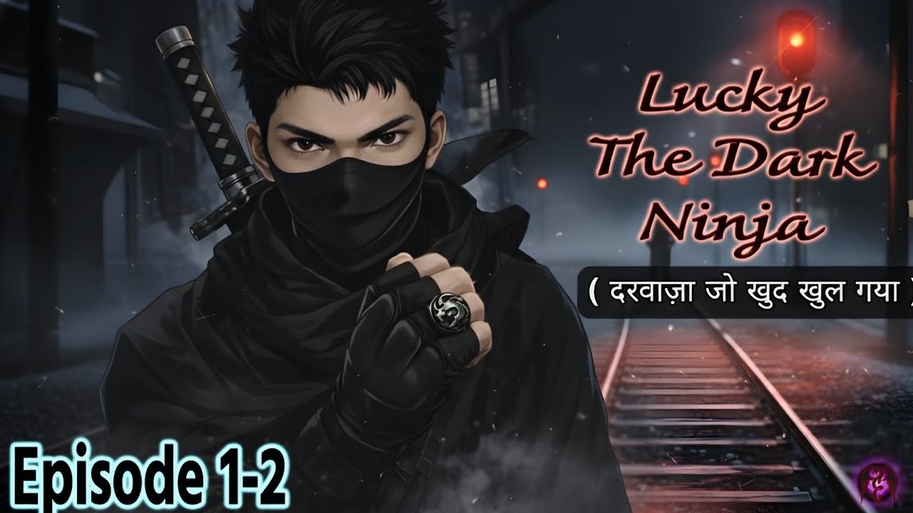 Lucky – The Dark Ninja | Episode 1- 2: दरवाज़ा जो खुद खुल गया 🖤 जब अंधेरा पहचानने लगा 