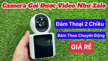 Camera Giám Sát 360 Độ Có Màn Hình Nghe Gọi Video Nhìn Mặt Như Zalo FB Cực Kì Tiện Lợi