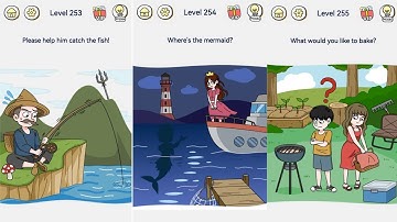 Brain Out 2 - Level 253, 254, 255 Gameplay Solution