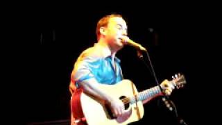 Video thumbnail of "Dave Matthews solo - Where Are You Going"