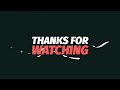 Thanks for watching  outro  no copyright
