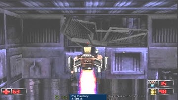 Duke Nukem Time To Kill PS1 Water Espace Glitch