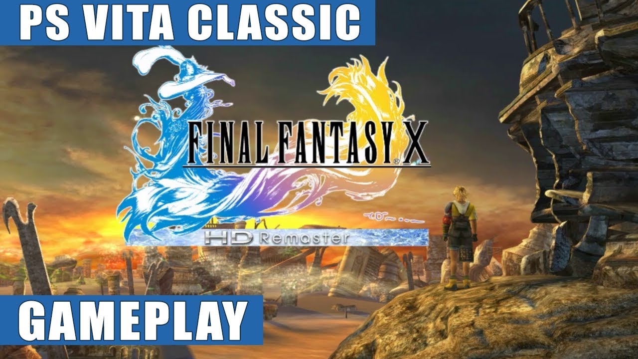 Final Fantasy X Hd Remaster Ps Vita Gameplay Ps Vita Classic Youtube