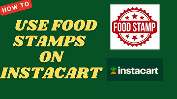 How to use food stamps on instacart (2025) l DoubleZ