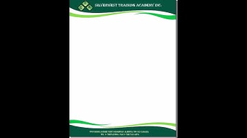How to design a letterhead in CorelDraw