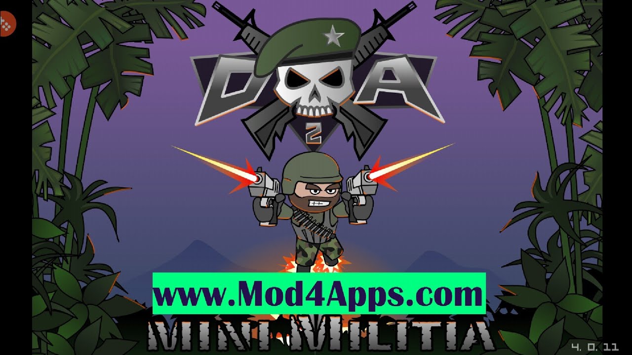 new vido mini militia hackversion