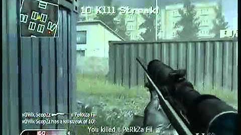 cod4 1v1 shipment 20-0 skunk.