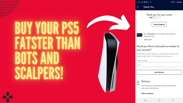 I bought my PS5 from Walmart within 2 minutes