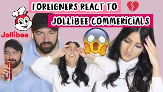 AMERICANS REACT TO JOLLIBEE COMMERCIALS