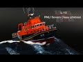 Making Life boat sailing in rough seas - 1/72 RNLI Severn Class