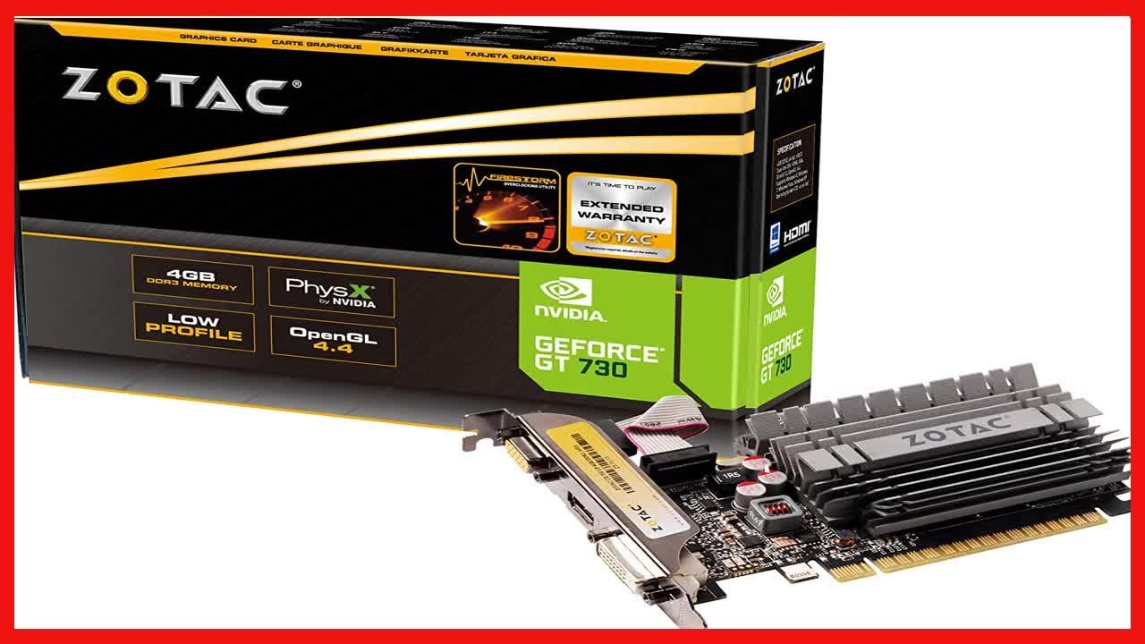 GeForce® GT 730 4GB DDR3 SYNERGY Edition