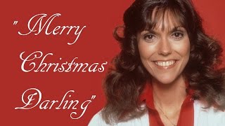 "Merry Christmas Darling" (Lyrics) 💖 CARPENTERS 💖 Karen ♫ Richard chords